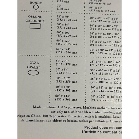 Cupcakes And Cashmere 60" X 120" Oblong Tablecloth Polyester Gingerbread House - Picture 5 of 7